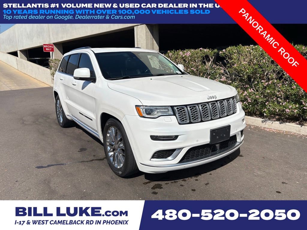 Used 2018 Jeep Grand Cherokee Summit w/ Platinum Series Group image 1