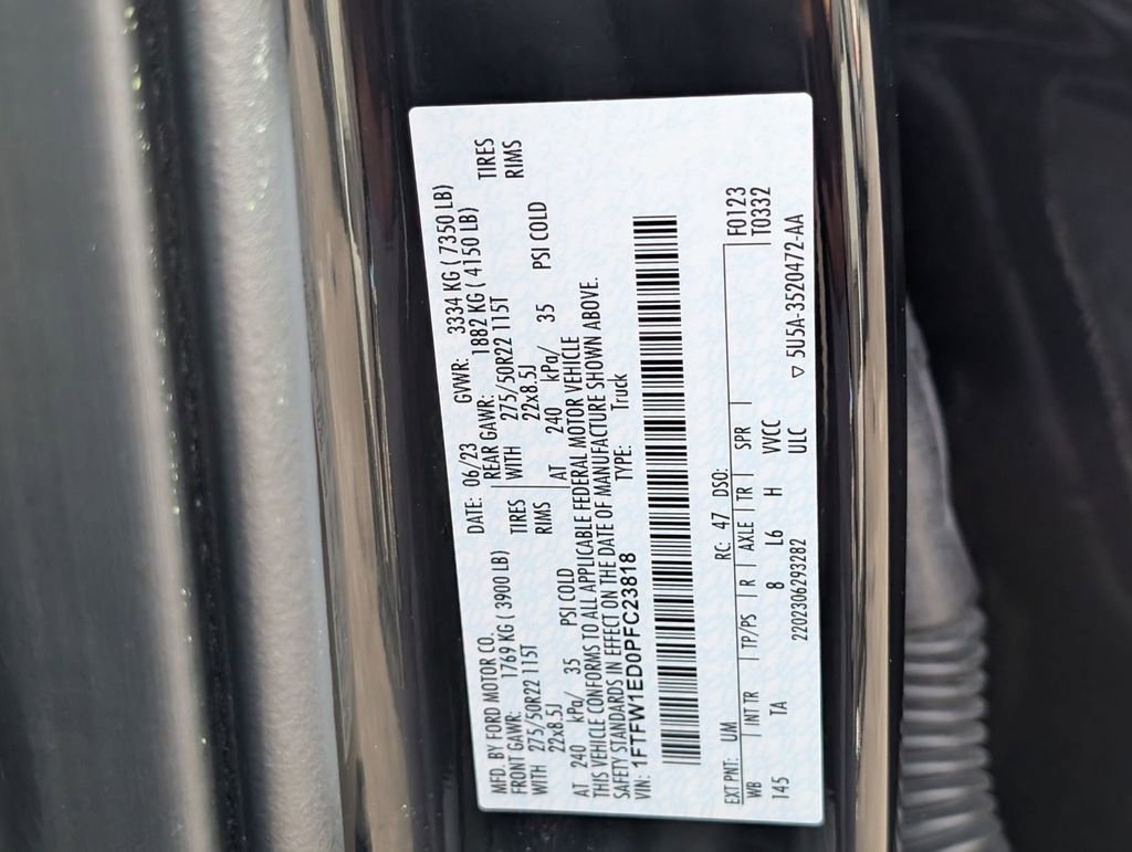 Used 2023 Ford F150 Limited image 56