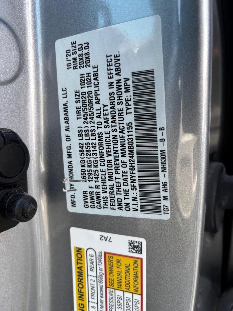 Used 2021 Honda Pilot Special Edition image 17