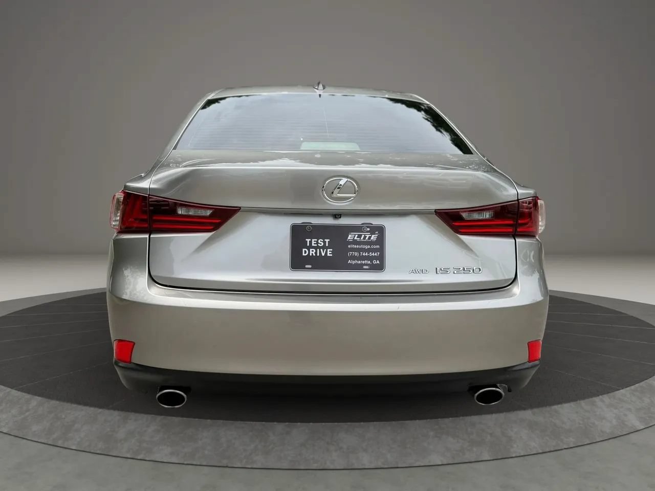 Used 2014 Lexus IS 250 AWD w/ Luxury Package w/Brown Wood image 5