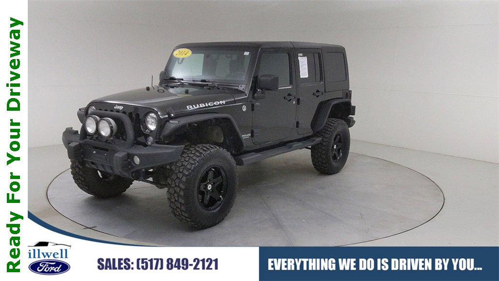 Used 2014 Jeep Wrangler Unlimited Rubicon w/ Connectivity Group image 1