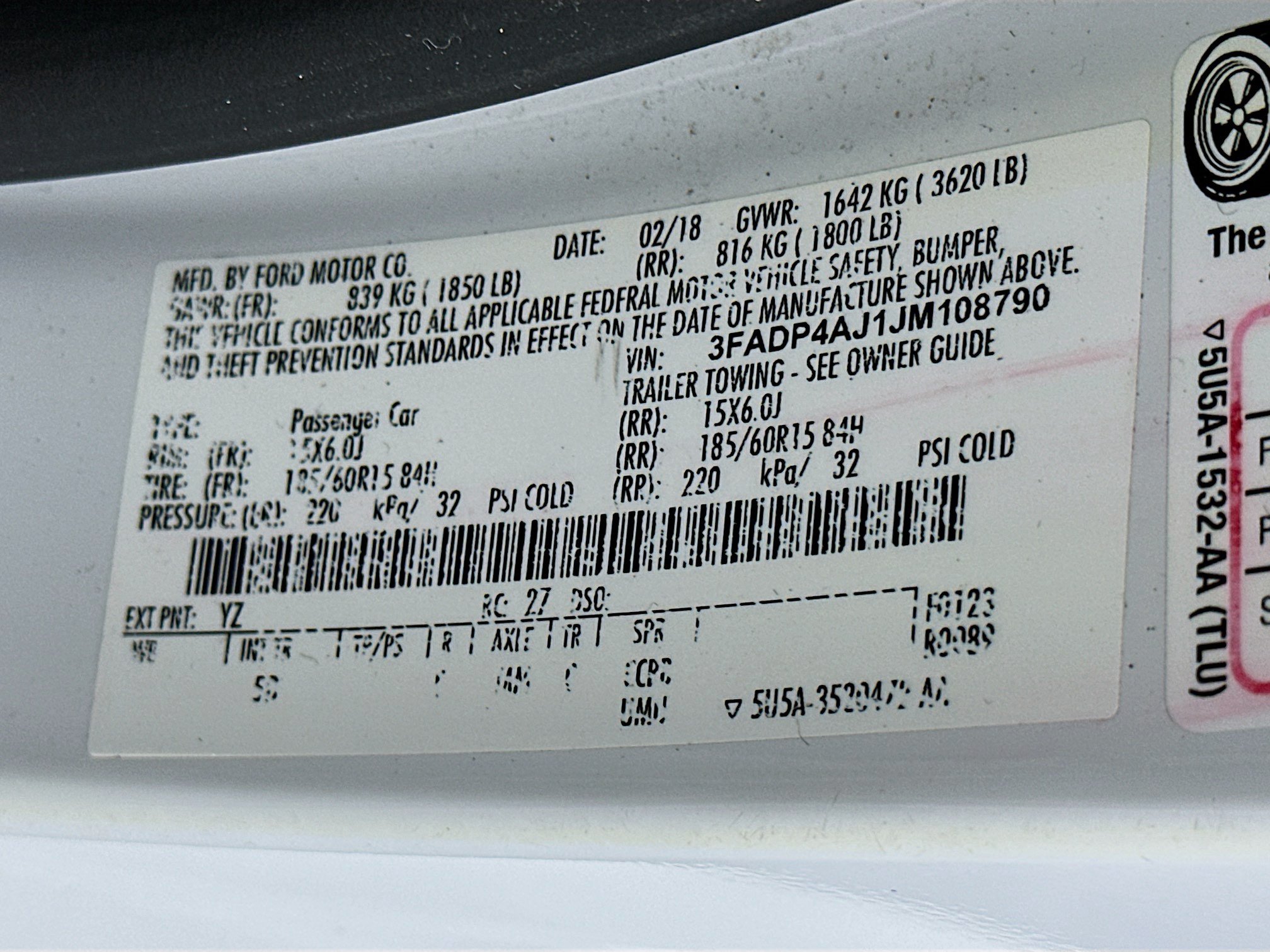 Used 2018 Ford Fiesta S FWD image 12