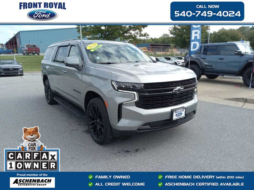 Used 2024 Chevrolet Suburban RST w/ Luxury Package AWD/4WD image 1