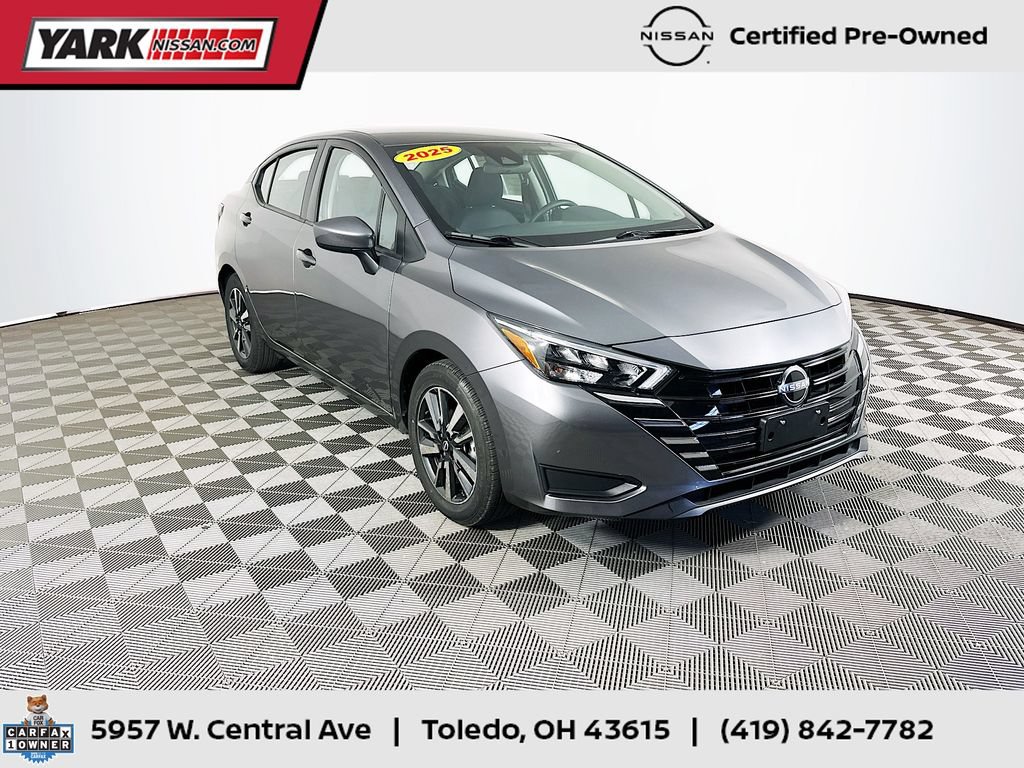 Certified 2025 Nissan Versa SV