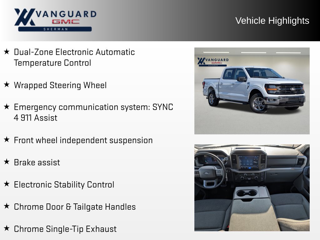 Used 2025 Ford F150 XLT w/ Equipment Group 301A Standard RWD image 11