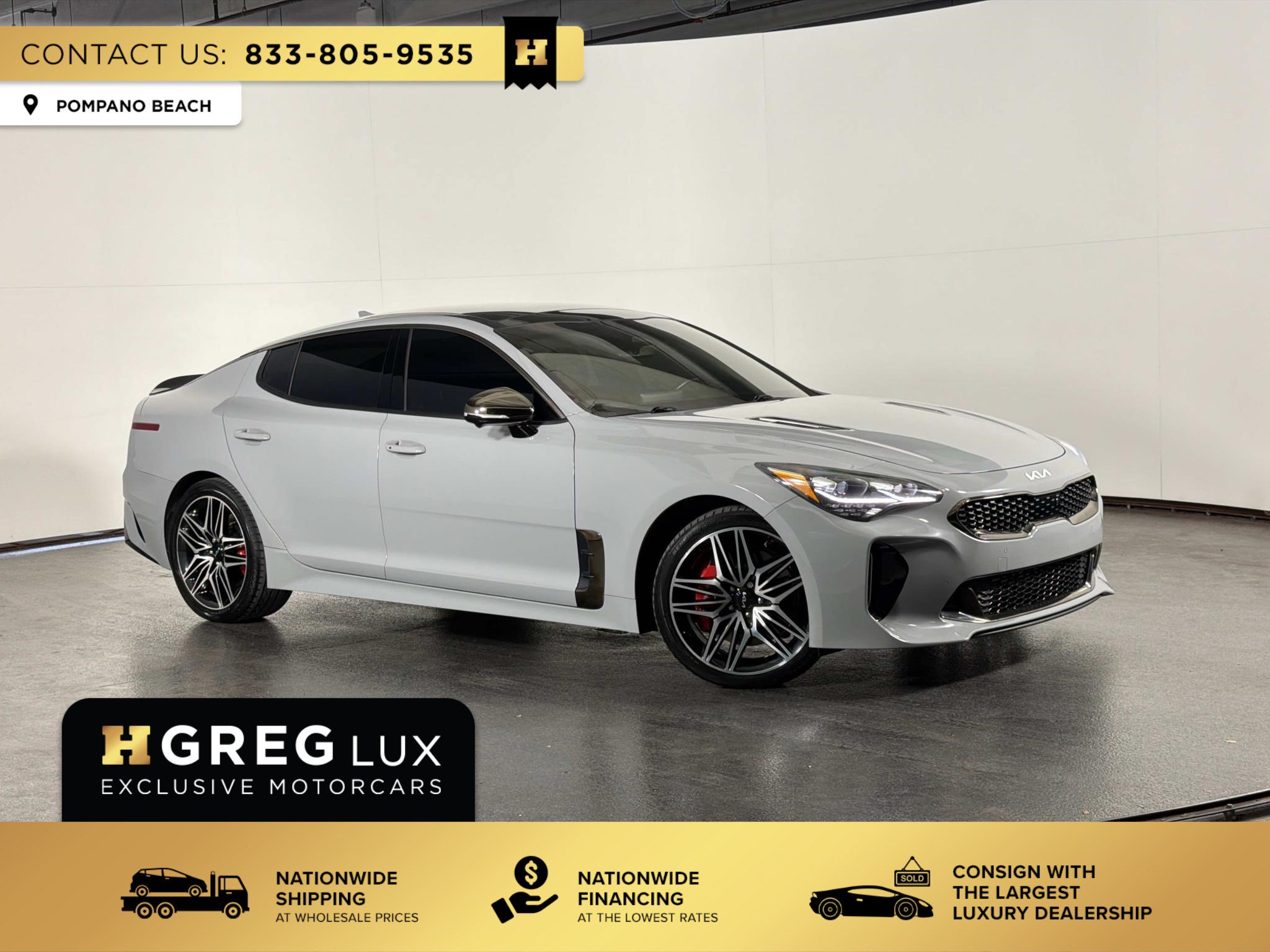 Used 2023 Kia Stinger GT2 w/ Red Interior Color Package