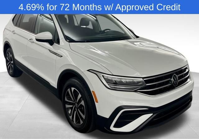 Used 2024 Volkswagen Tiguan S w/ MDO Package, Three-Row FWD image 1