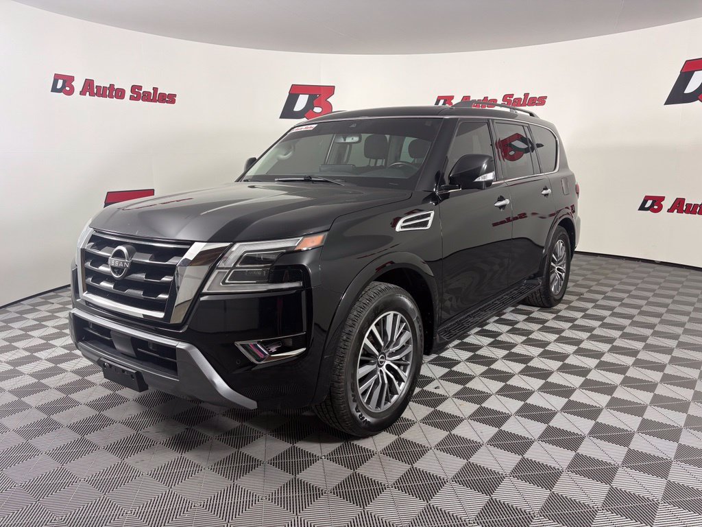 Used 2023 Nissan Armada SL w/ Captain's Chairs Package