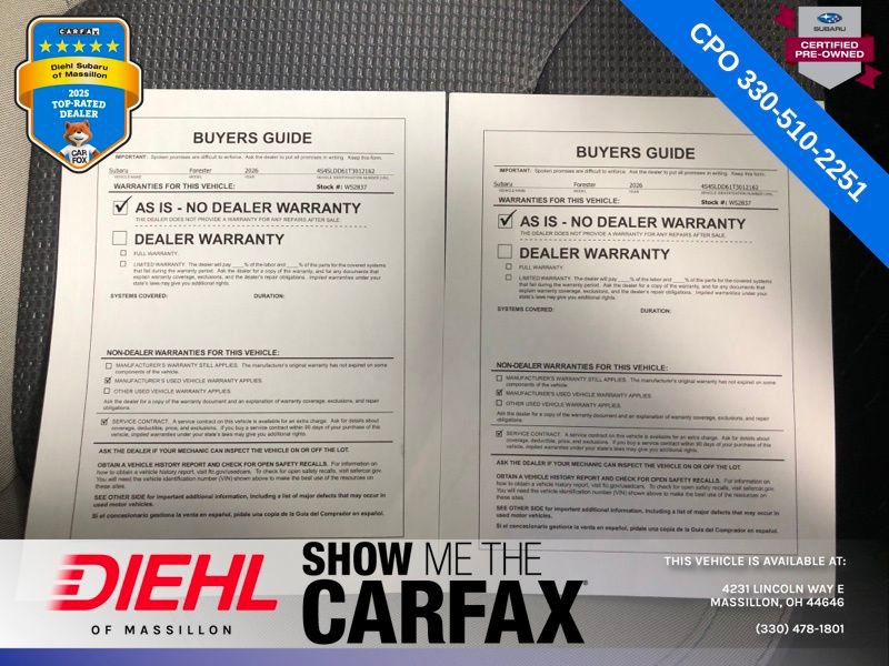 Used 2026 Subaru Forester Premium image 37