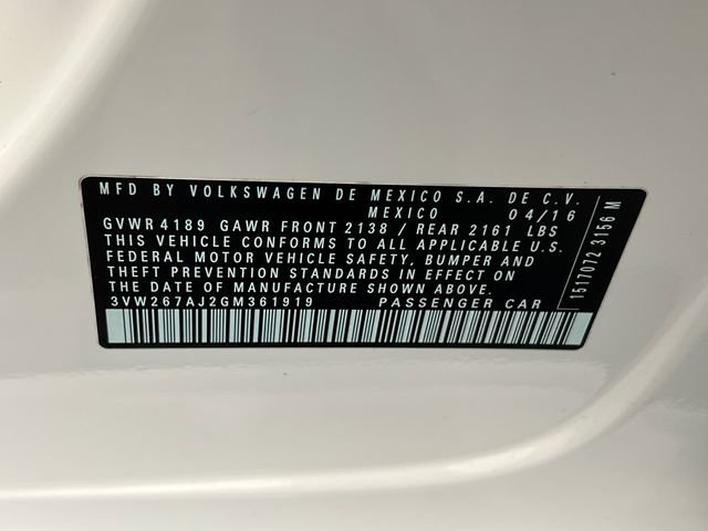 Used 2016 Volkswagen Jetta S FWD image 26