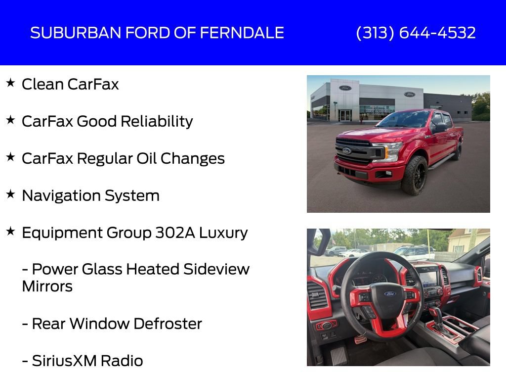 Used 2020 Ford F150 XLT w/ Equipment Group 302A Luxury AWD/4WD image 4