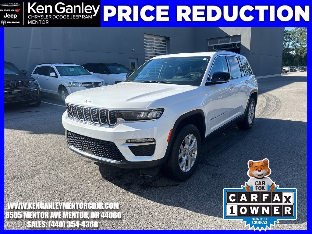 Certified 2023 Jeep Grand Cherokee Limited AWD/4WD image 3
