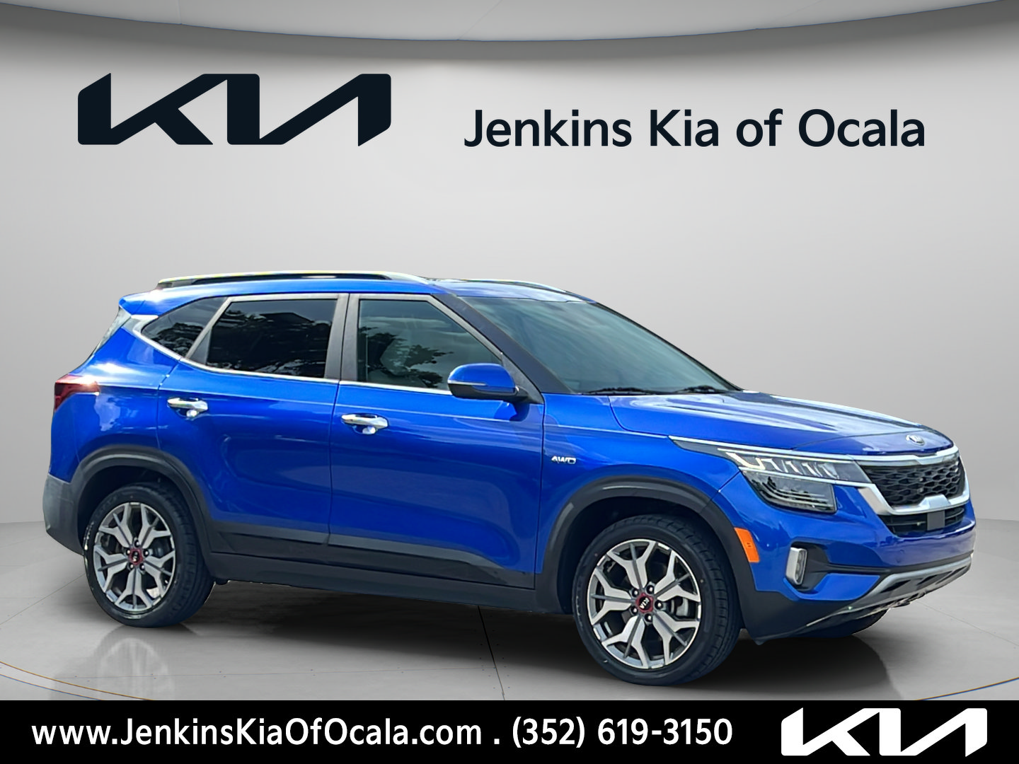 Certified 2021 Kia Seltos SX w/ SX Sunroof Package AWD/4WD image 1