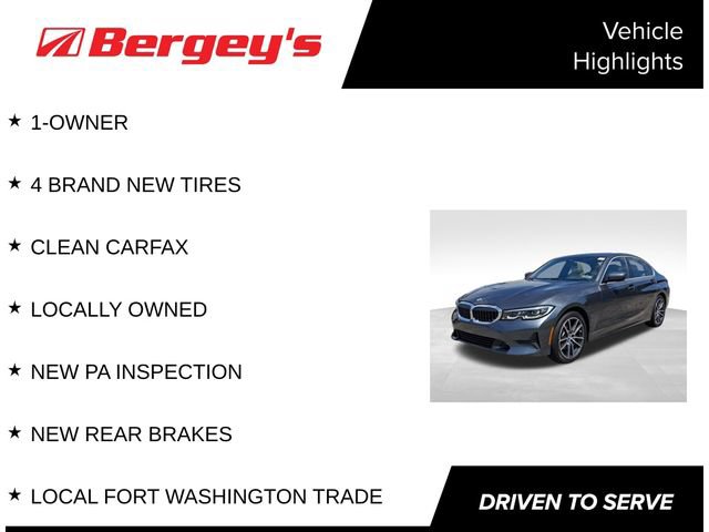 Used 2020 BMW 330i xDrive Sedan w/ Convenience Package AWD/4WD image 4