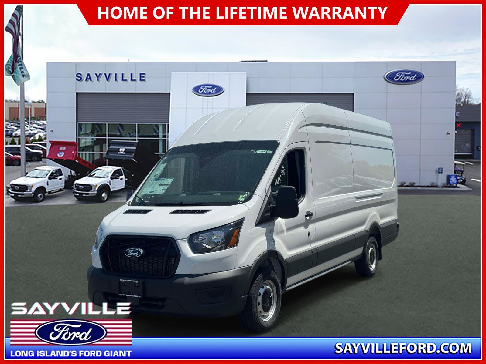 New 2026 Ford Transit 350 148 High Roof Extended w/ Load Area Protection Package