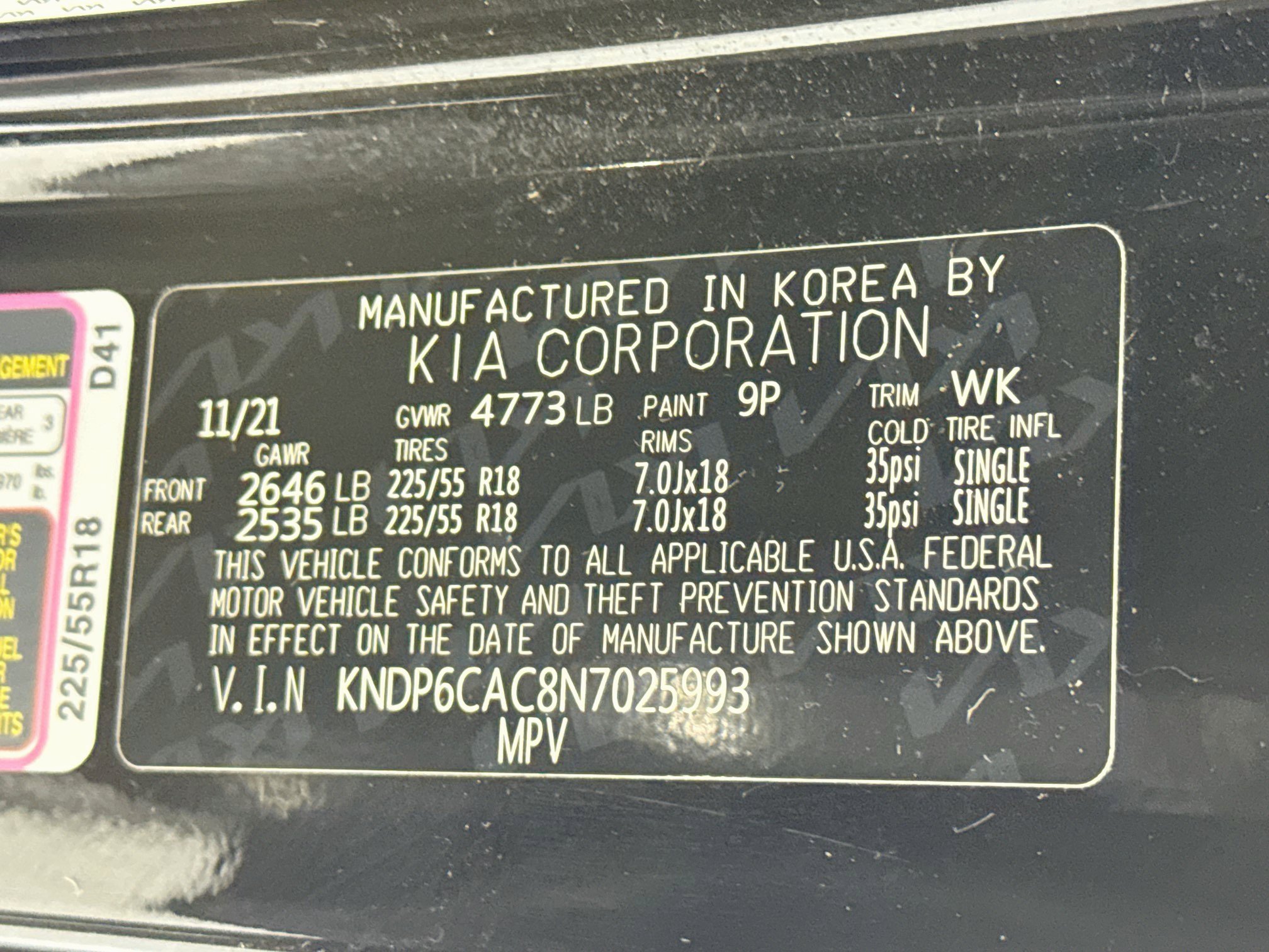 Used 2022 Kia Sportage Nightfall Edition w/ Nighfall AWD Premium Package image 31