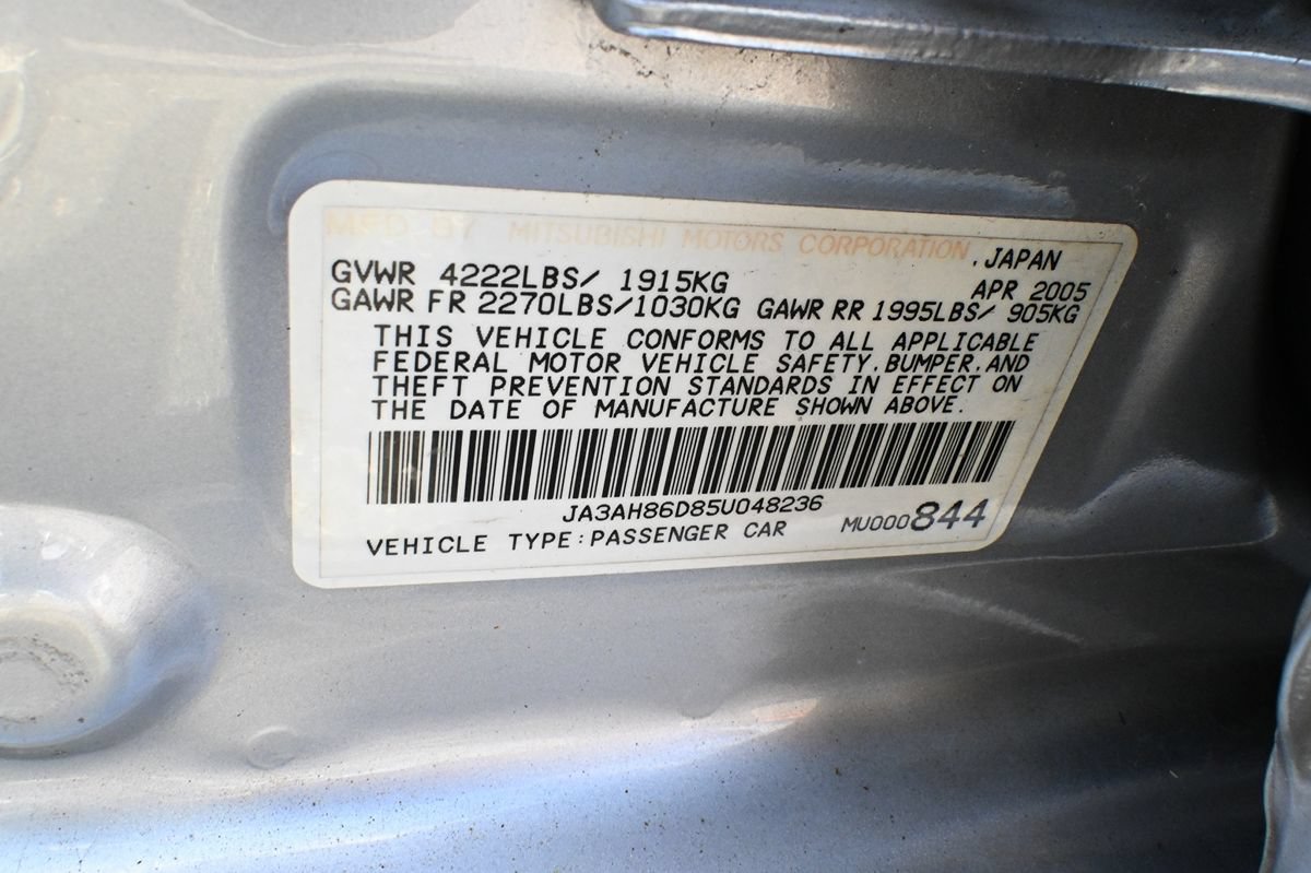 Used 2005 Mitsubishi Lancer Evolution AWD/4WD image 25