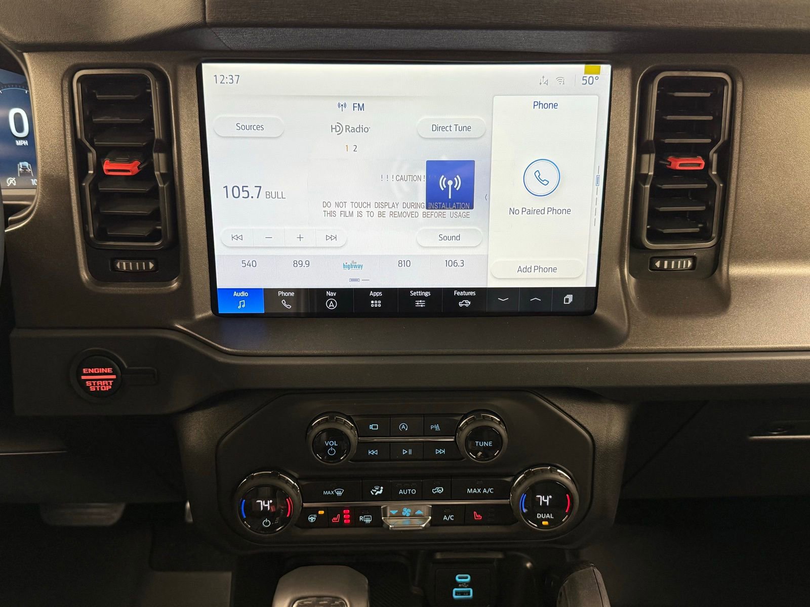 New 2025 Ford Bronco Raptor w/ Interior Carbon Fiber Pack image 24