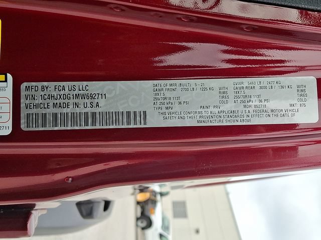 Used 2021 Jeep Wrangler Unlimited Sport AWD/4WD image 26