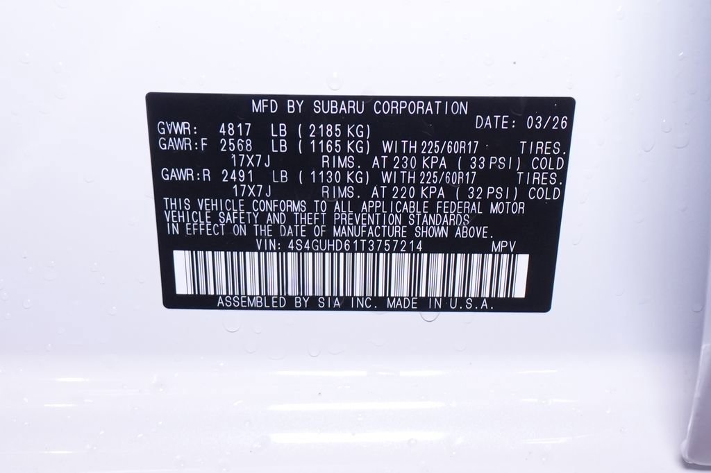 New 2026 Subaru Crosstrek 2.0i Premium AWD/4WD image 42