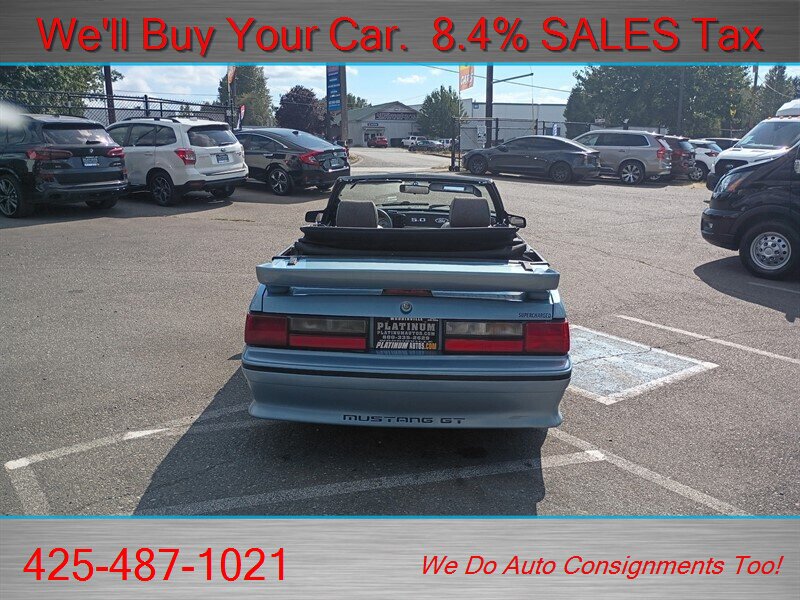 Used 1988 Ford Mustang GT RWD image 7