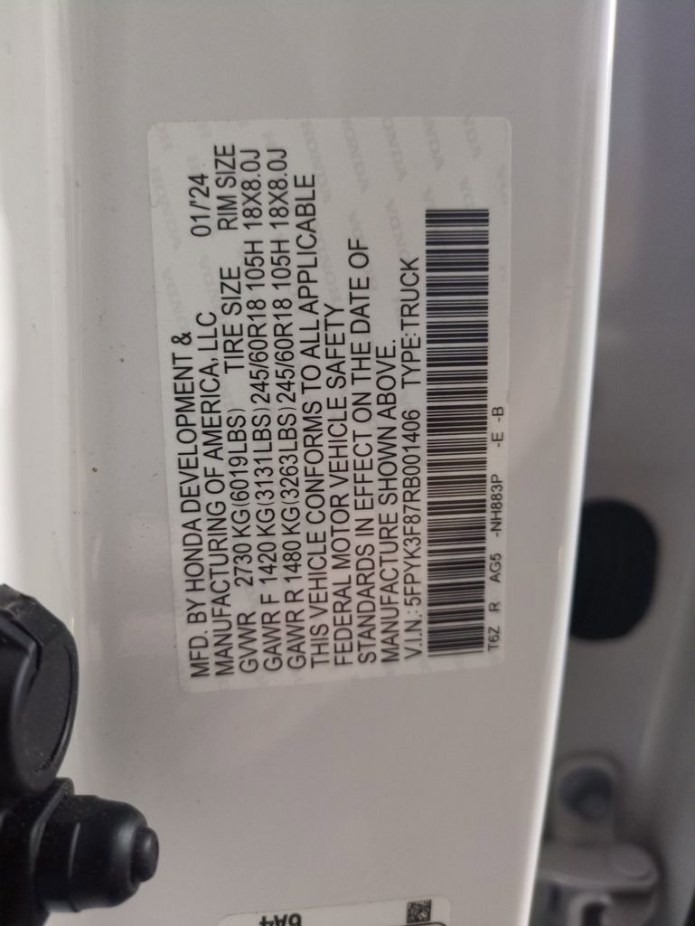 Certified 2024 Honda Ridgeline Black Edition image 33