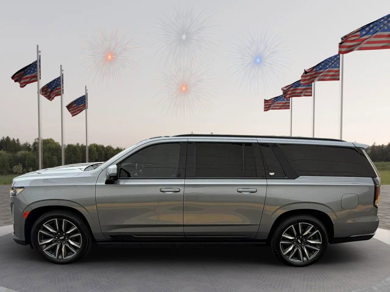 Used 2021 Cadillac Escalade ESV Sport w/ Driver Assist Tech Package AWD/4WD image 9