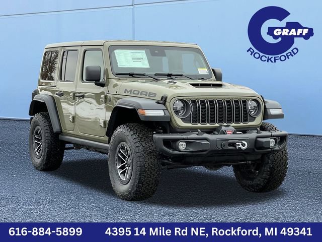 New 2026 Jeep Wrangler Unlimited Rubicon 392 w/ Quick Order Package 27X Moab