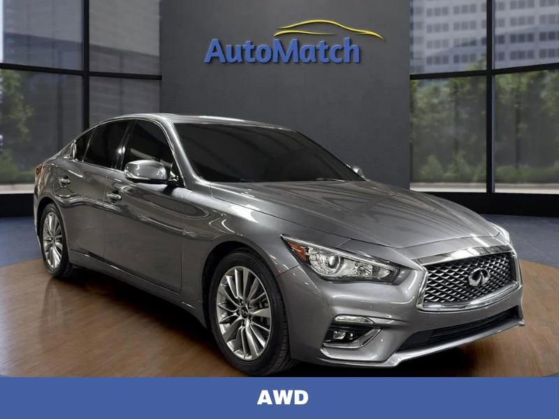 Used 2023 INFINITI Q50 Luxe w/ Cargo Package