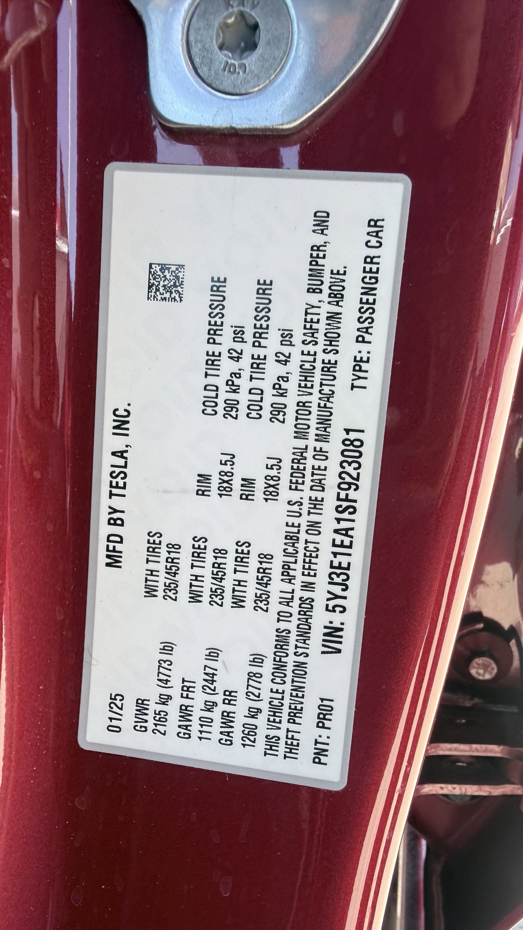 Used 2025 Tesla Model 3 RWD image 24