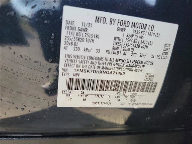 Used 2022 Ford Explorer XLT w/ Equipment Group 202A image 26