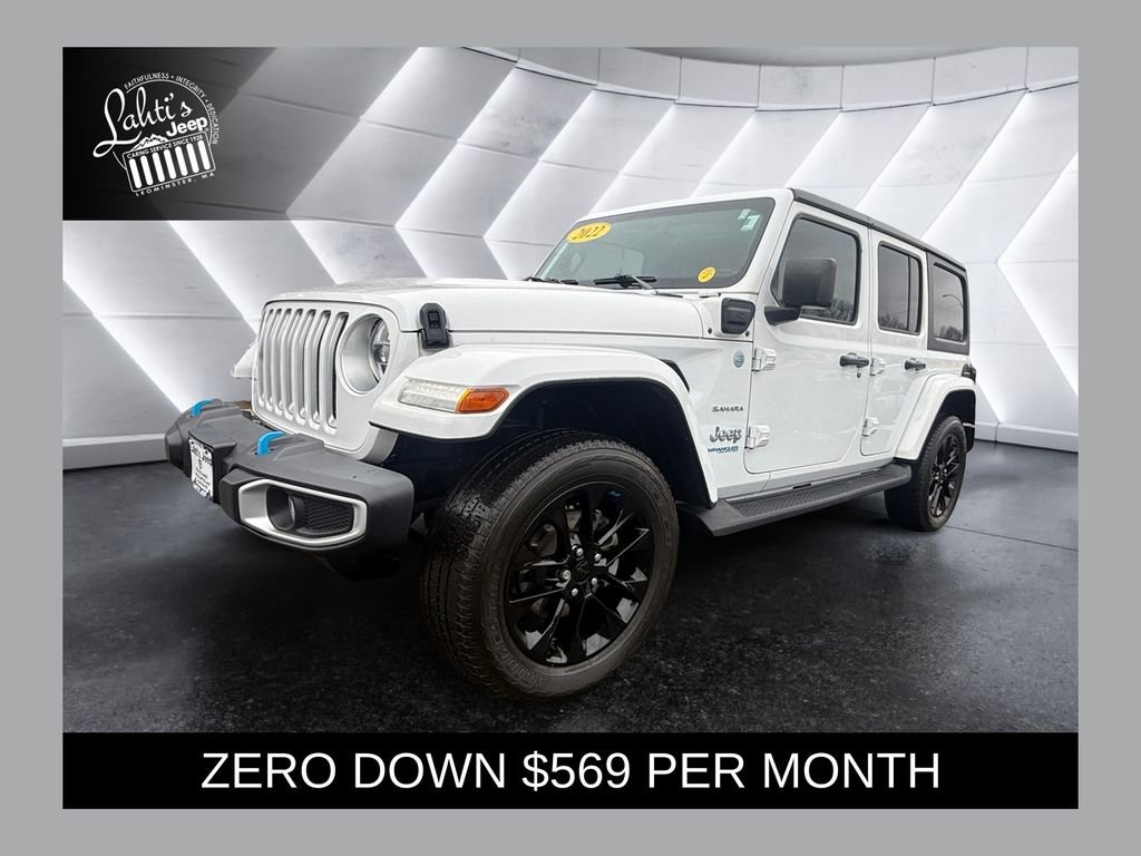 Certified 2022 Jeep Wrangler Unlimited Sahara w/ Cold Weather Group image 1