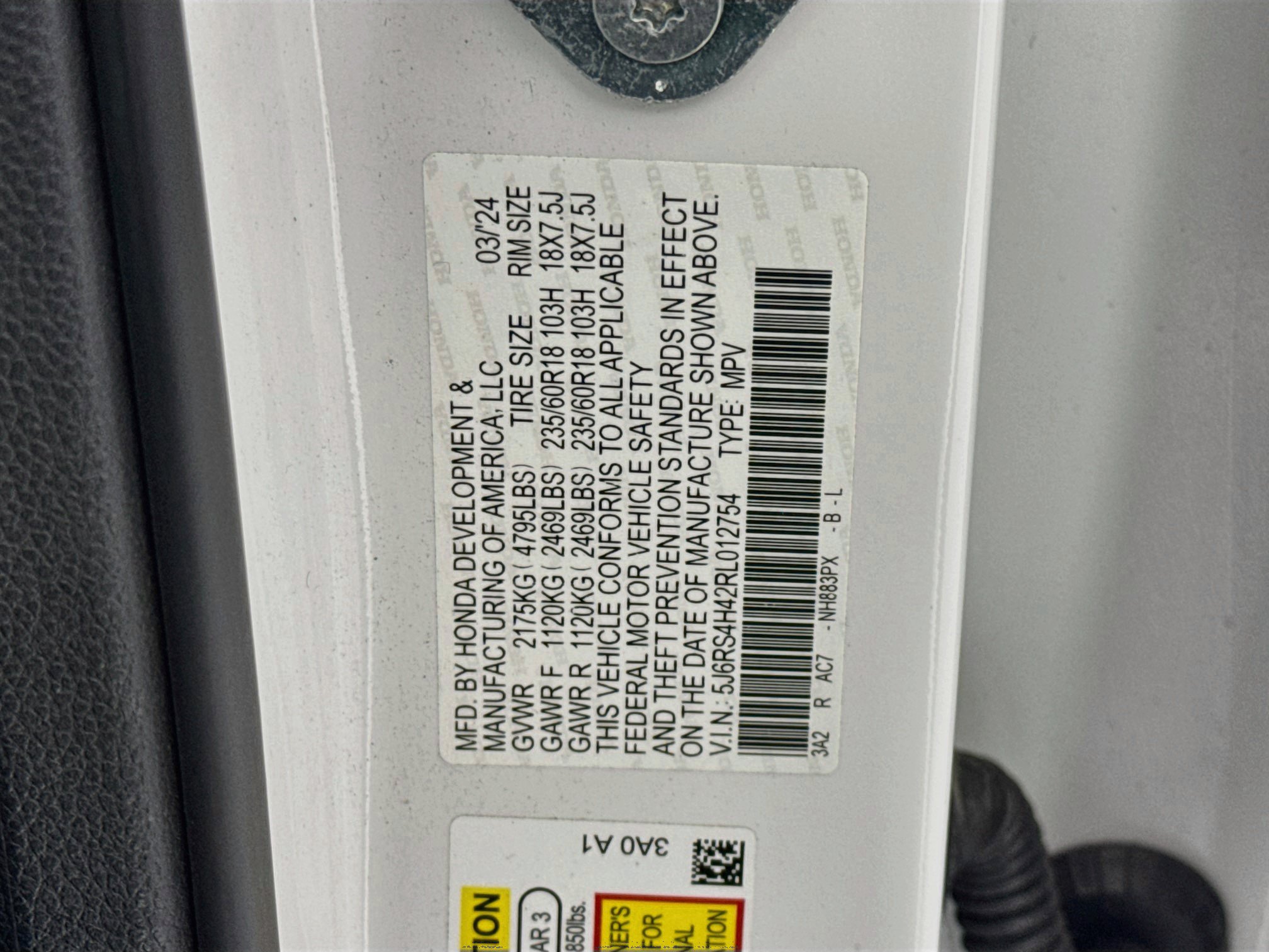 Certified 2024 Honda CR-V EX image 32