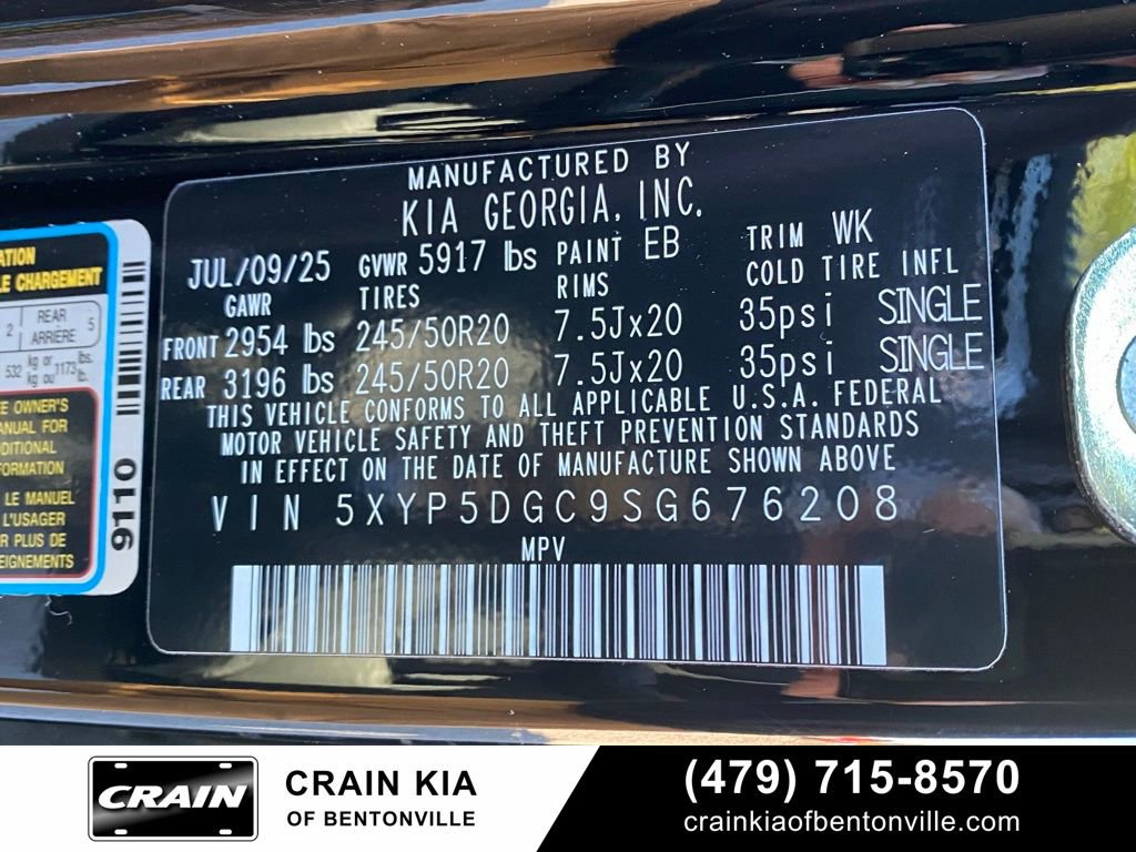 New 2025 Kia Telluride SX Prestige X-Line AWD/4WD image 37
