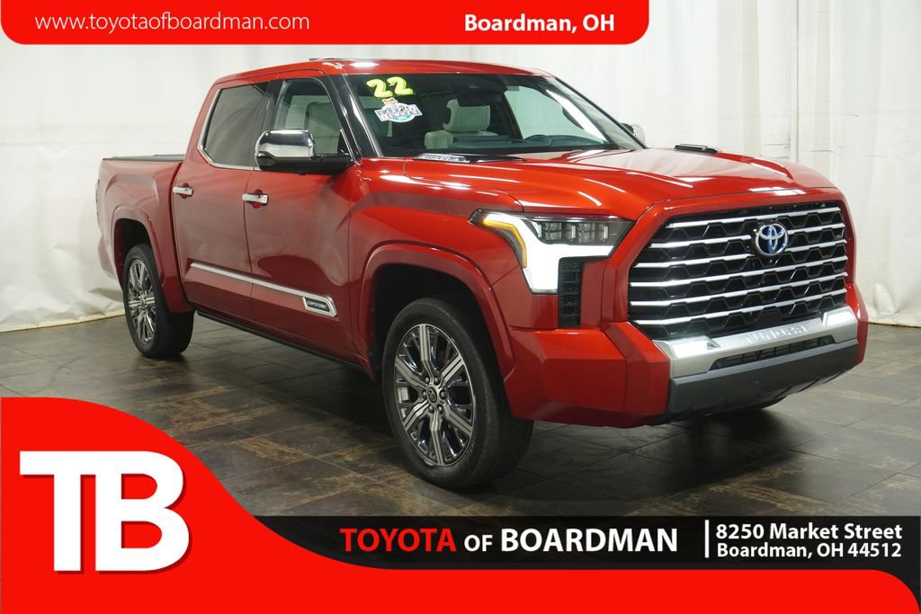 Certified 2022 Toyota Tundra Capstone