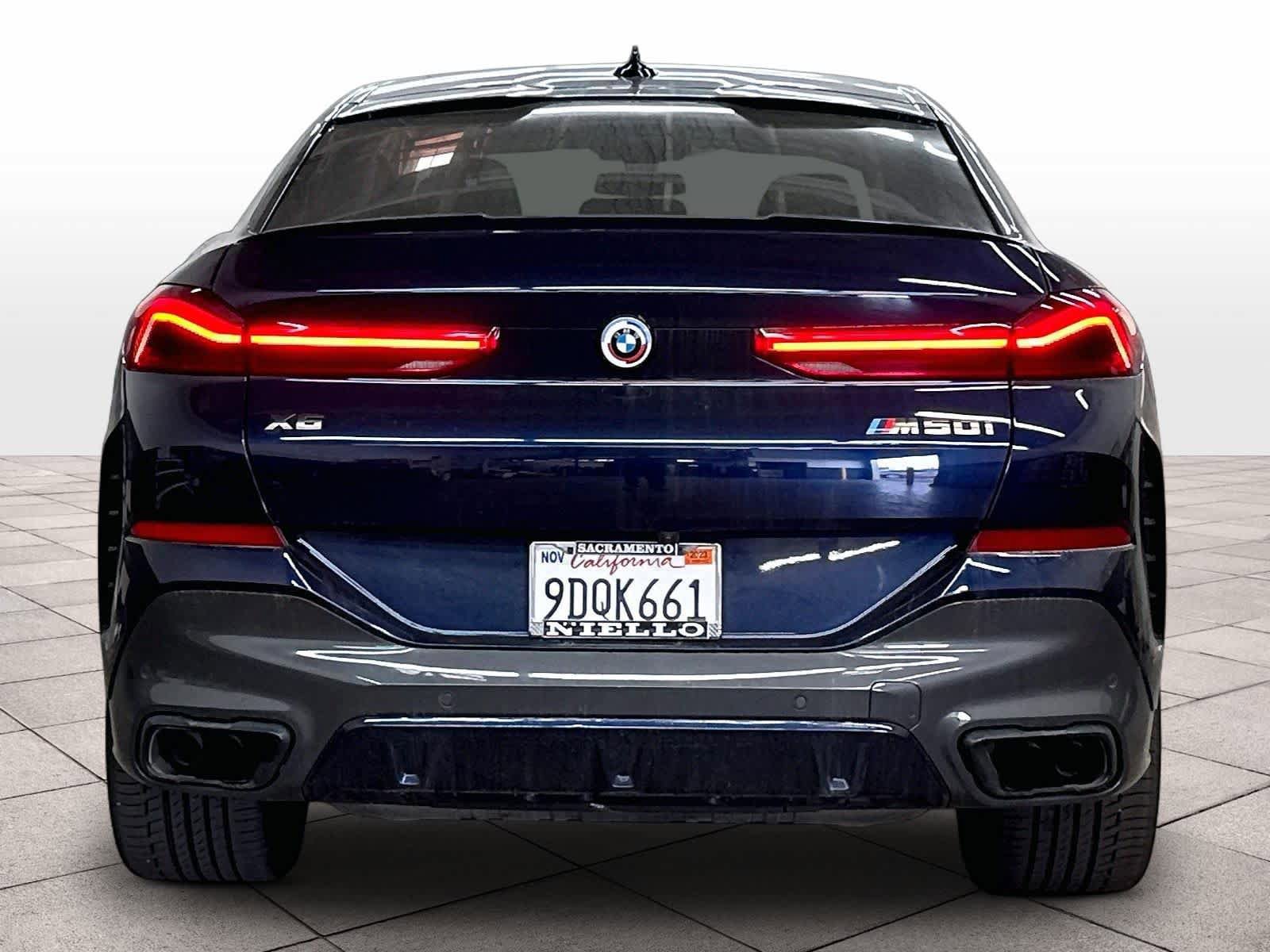 Used 2023 BMW X6 M50i w/ Executive Package AWD/4WD image 7