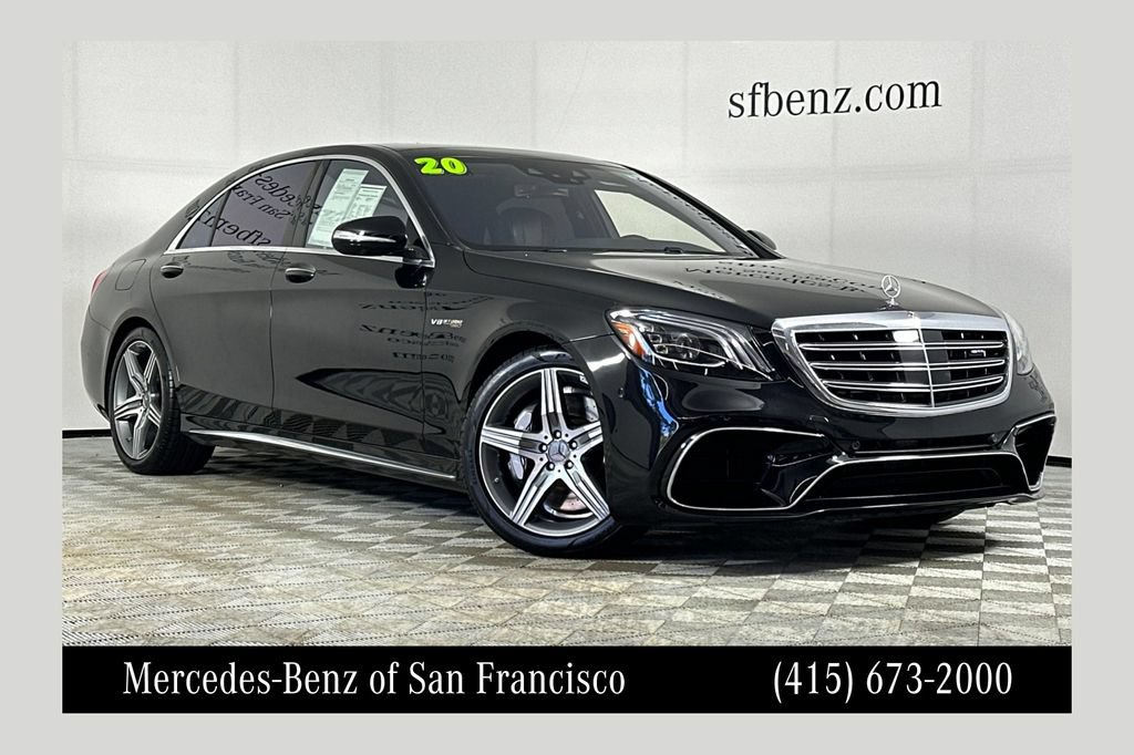 Certified 2020 Mercedes-Benz S 63 AMG 4MATIC Sedan image 1