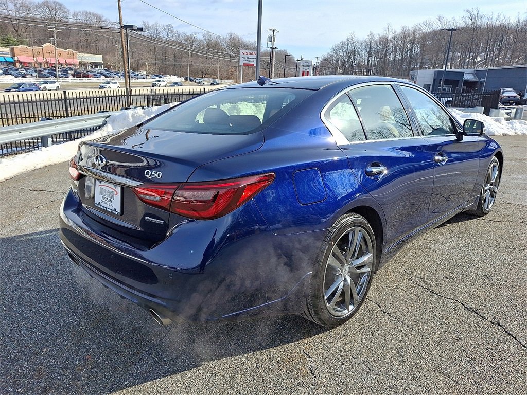 Certified 2021 INFINITI Q50 Signature Edition w/ Cargo Package image 7