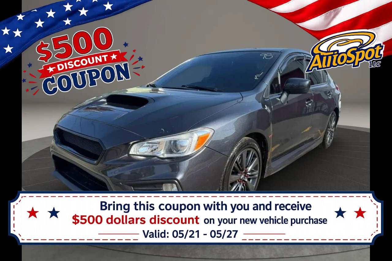 Used 2018 Subaru WRX