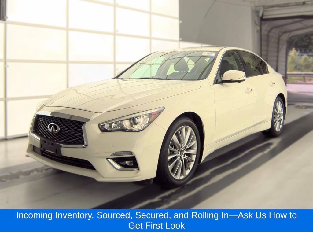 Used 2023 INFINITI Q50 Luxe w/ Cargo Package AWD/4WD image 1