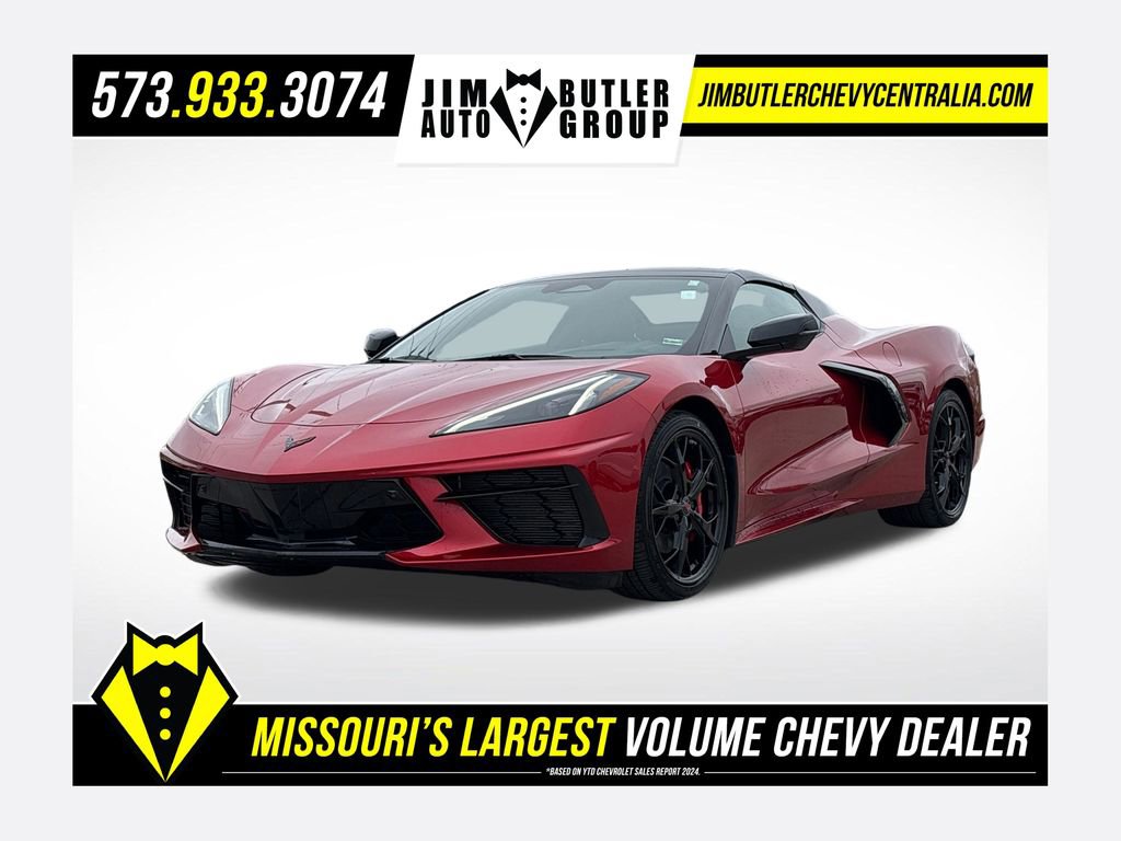 Used 2024 Chevrolet Corvette Stingray Premium Conv w/ Stealth Interior Trim Package