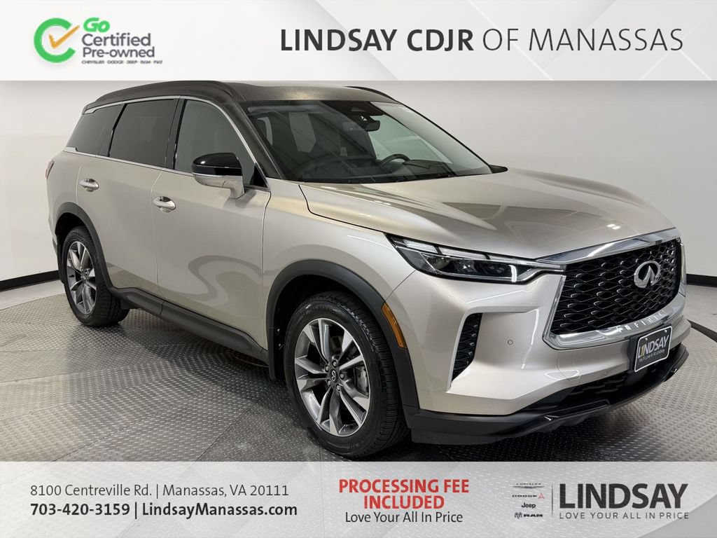 Used 2023 INFINITI QX60 Luxe w/ Cargo Package AWD/4WD image 1