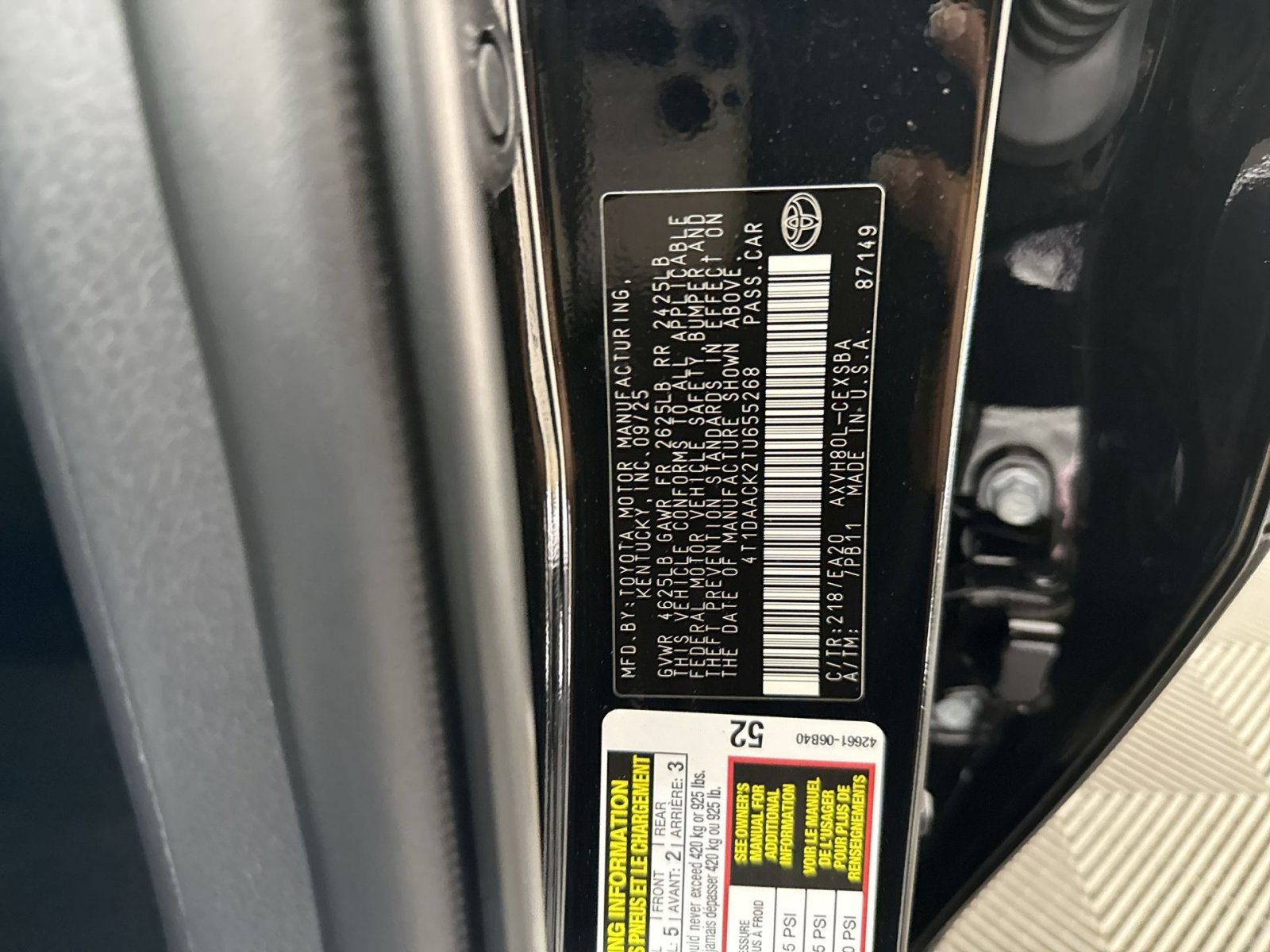 Used 2026 Toyota Camry SE w/ Convenience Package FWD image 29