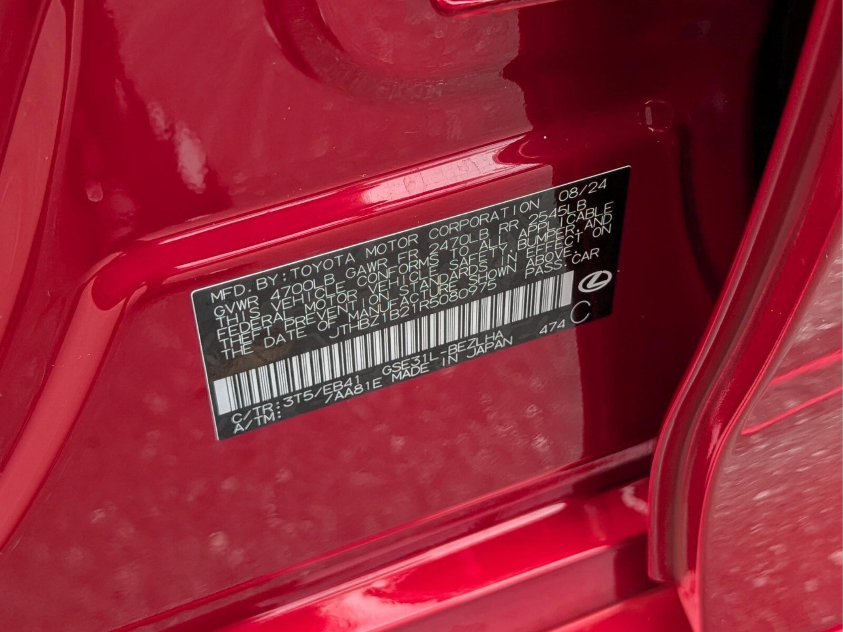 Used 2024 Lexus IS 350 F Sport w/ Accessory Package image 35