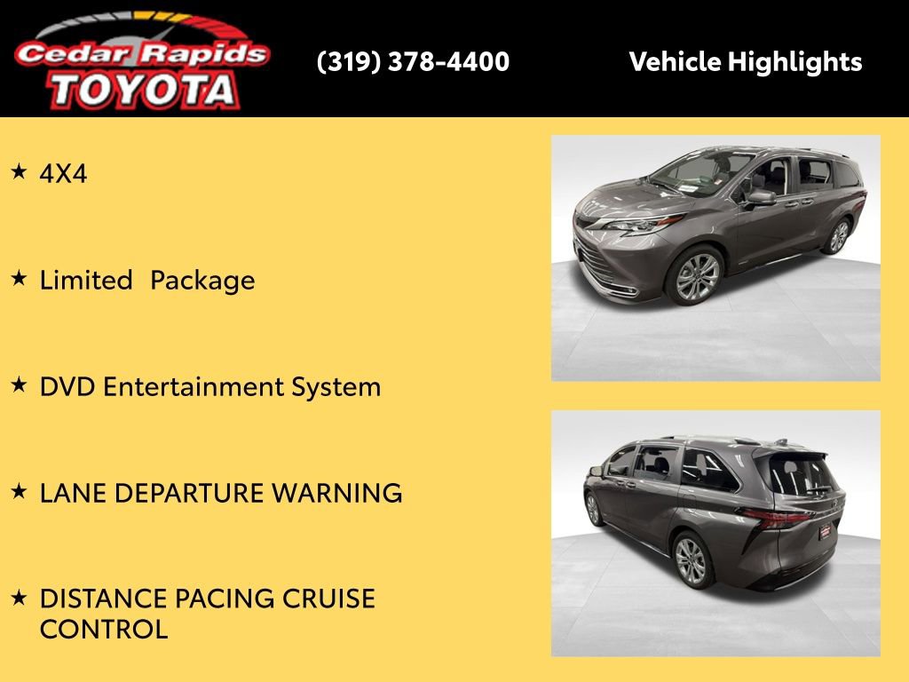 Certified 2021 Toyota Sienna Platinum image 22