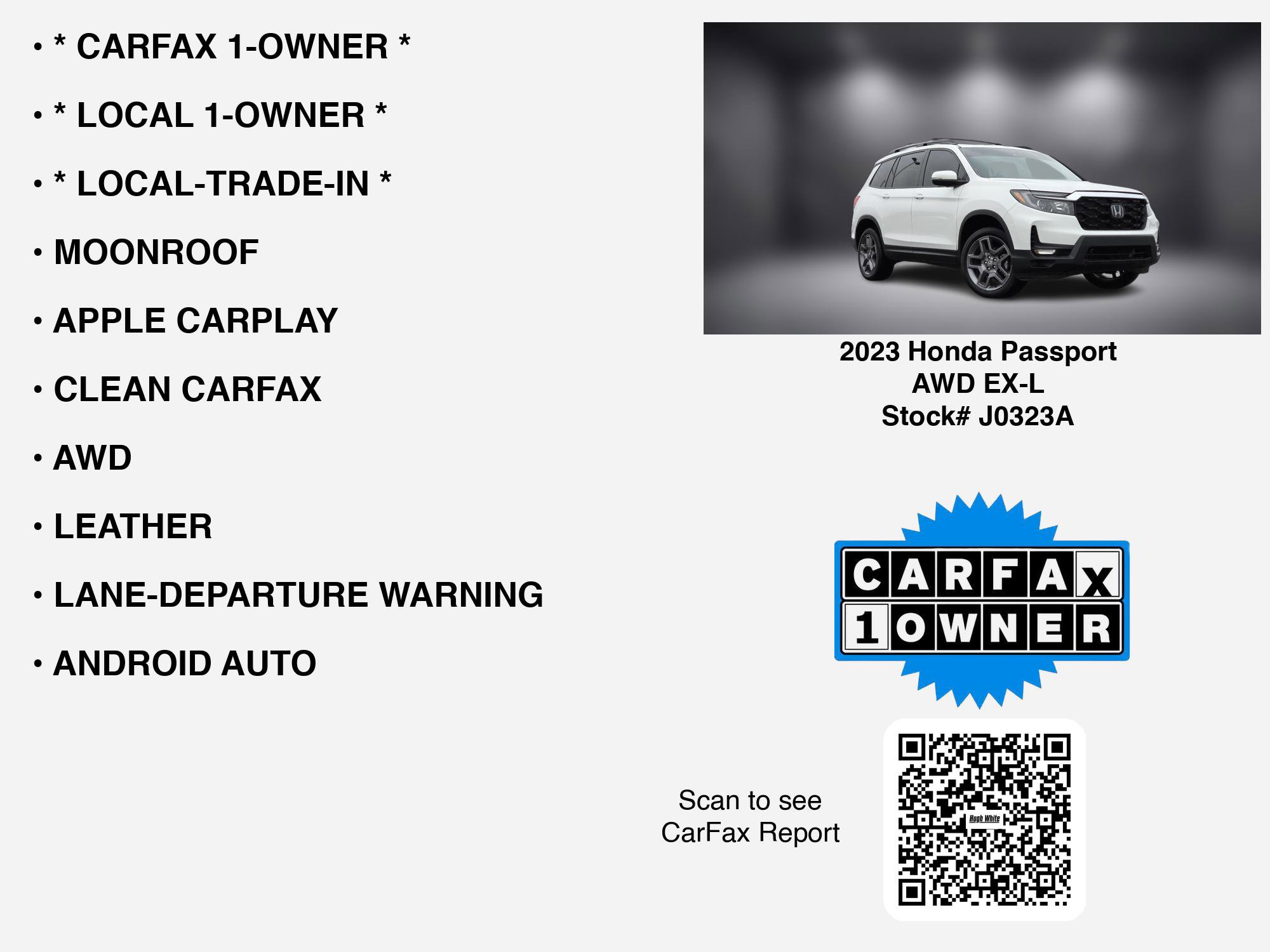 Used 2023 Honda Passport EX-L image 7