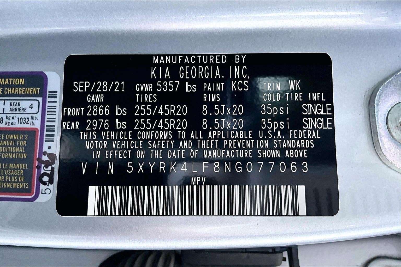 Used 2022 Kia Sorento SX image 36