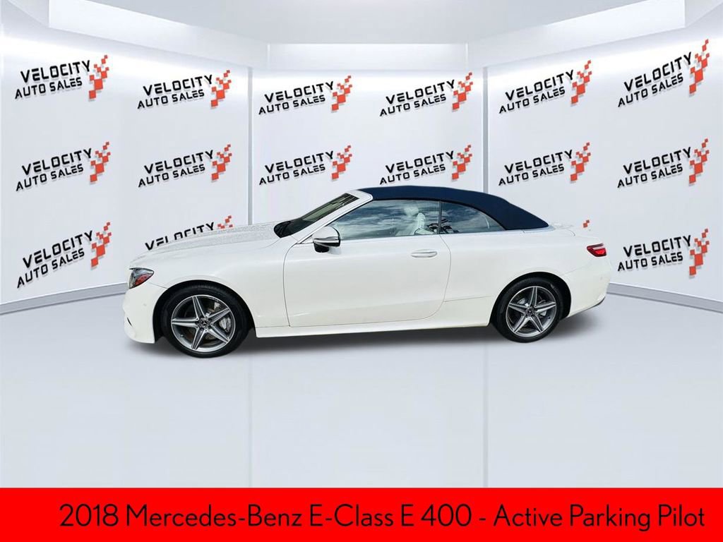 Used 2018 Mercedes-Benz E 400 4MATIC Cabriolet w/ Premium 2 Package (Q02) image 18