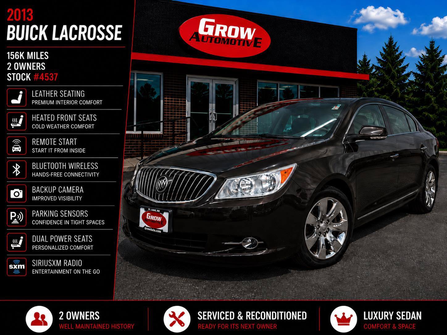 Used 2013 Buick LaCrosse Leather AWD/4WD image 2