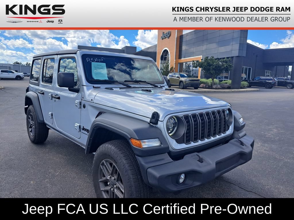 Used 2024 Jeep Wrangler Unlimited Sport AWD/4WD image 1